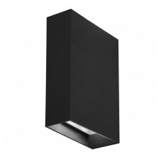 Φωτιστικό Διπλής Κατεύθυνσης LED 7W 230V 700lm 3000K Θερμό Φως Polycarbonate Μαύρο IP65 7781